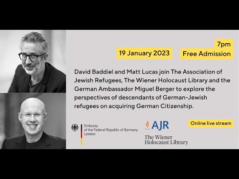 David Baddiel and Matt Lucas discuss acquiring German citizenship