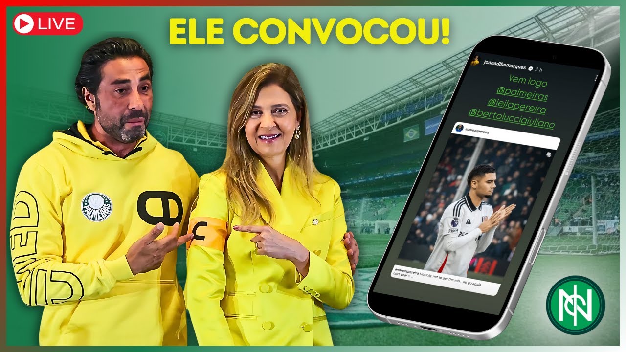 JOÃO ADIBE MARQUES CONVOCA ANDREAS PEREIRA! | CONTAGEM REGRESSIVA GABIGOL E MAIS