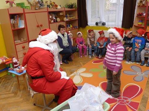 mikulás a férgektől galandféreg a kezében