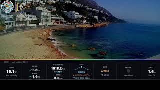 LIVE Webcam: Bikini Beach & Gordon’s Bay Harbour (Cape Town, South Africa) | Rotating Cam live webcam