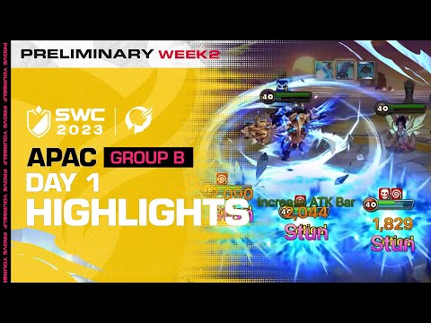 HIGHLIGHTS | ASIA-PACIFIC Preliminary Group B DAY 1 | SWC2023