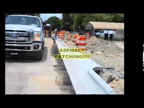 PHASE 3 Angier sidewalk job CURB and gutter movie