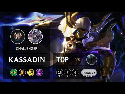 Kassadin Top vs Mordekaiser - BR Challenger Patch 9.23
