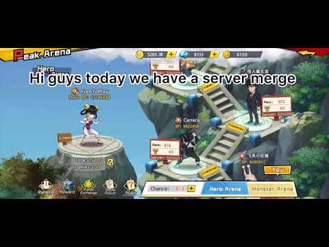 Oh my god I merge with server 12 , my best friend toijin is there