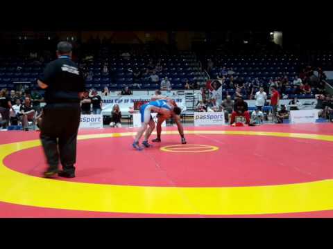 2016 Canada Cup: 70 kg Final Ahmed Shamiya (CAN) vs. Ty Bridgwater (CAN)