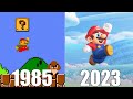 Evolution Of Super Mario Bros Games 1985 2023
