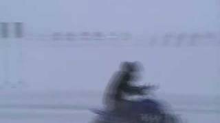 preview picture of video 'ATV ice racing  Alberta Feb 2009'