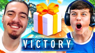 JE TEAM UP AVEC UN PETIT DE 9 ANS ET LUI OFFRE LE TOP 1