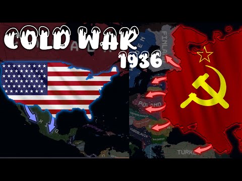 If The Cold War Started in 1936 - Hoi4 WW2 Timelapse