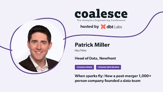 When sparks fly: How a post-merger 1,000+ person company founded a data team