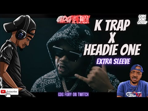 K Trap x Headie One - Extra Sleeve (Official Video) (AMERICAN Reacts)