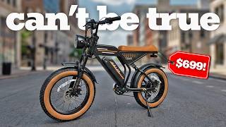 I Can't Believe This Moped E-Bike is $699 | ECLIO F02 Review