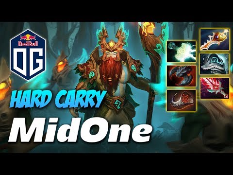OG.MidOne Nature's Prophet - HARD CARRY - Dota 2 Pro Gameplay
