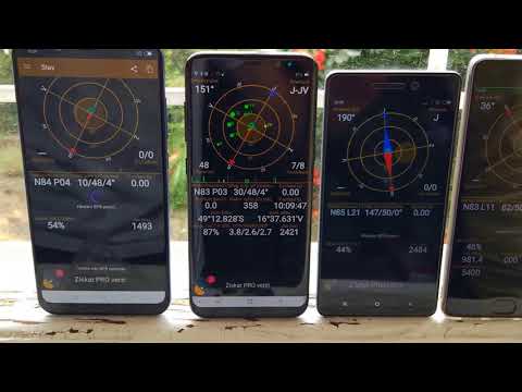 Xiaomi mi 8 dual gps fix (comparison mi 8, sgs8, redmi 3s, m...