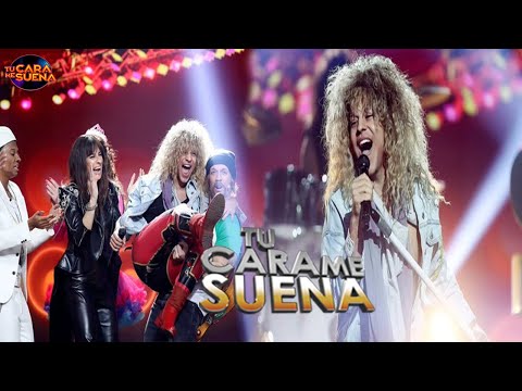 AGONEY ARRASA IMITANDO A BON JOVI GANA POR TERCERA VEZ TU CARA ME SUENA