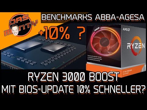 AMD Ryzen 3000 Boost Benchmarks - Mit neuer Agesa Abba 10% schneller? | DasMonty