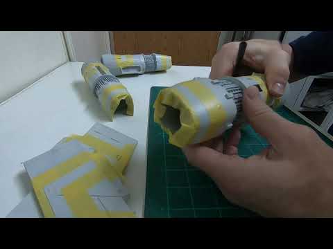 Dynamic Digital Creations BSG Viper MK1 1/17 Build