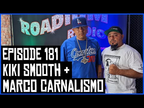 KIKI SMOOTH & MARCO (CARNALISMO CLOTHING) EPISODE 181 - ROADIUM RADIO - HOSTED BY TONY A. DA WIZARD