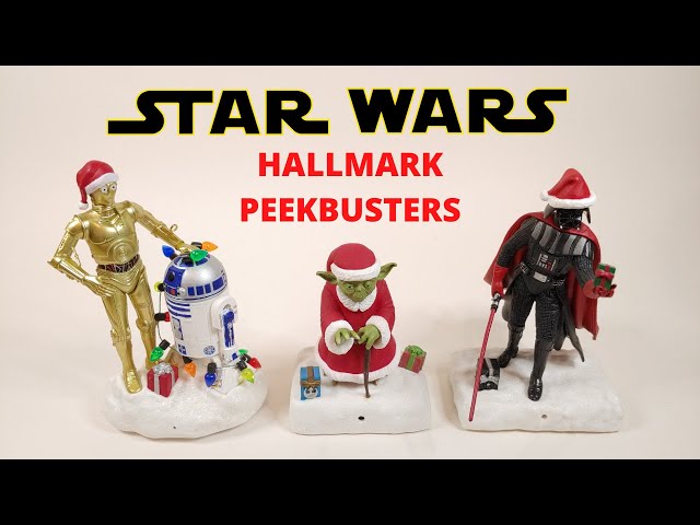 Vídeo relacionado con Hallmark Star Wars R2-D2 Adorno de Navidad, decoración de Star Wars, Adorno Colgante de Navidad, Regalos para Navidad