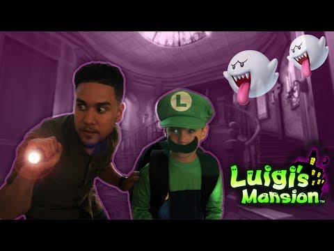 Luigi's Haunted Mansion Is Too Real! Part 1
