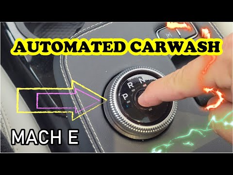 automated carwash / L button | Ford Mustang Mach E
