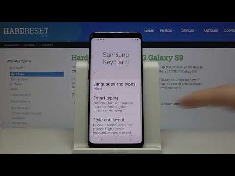 How to Activate Auto-Correction in Samsung Galaxy S9 - Correct Misspelled Words
