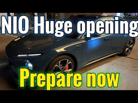 NIO Huge opening | Prepare now