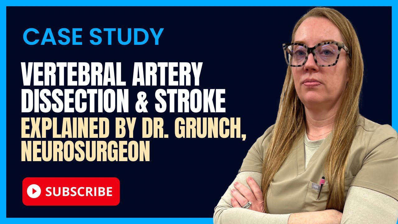 Case study 29 - Vertebral Artery Dissection EXPLAINED by a neurosurgeon