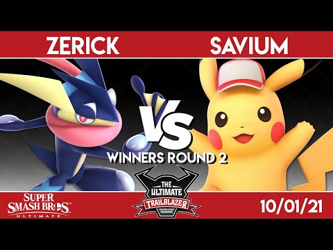 The Ultimate Trailblazer #3 - Zerick (Greninja) VS. SAVIUM (Pikachu) - Winners R2 - Smash Ultimate