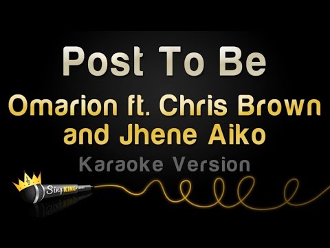 Omarion ft. Chris Brown & Jhene Aiko - Post To Be (Karaoke Version)