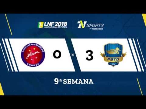 LNF2018 - Shouse 0 x 3 Pato - Gols - 9ª Rodada
