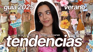 TENDENCIAS VERANO 2025 🌞 | Colores, estéticas y outfits (inspo Pinterest)