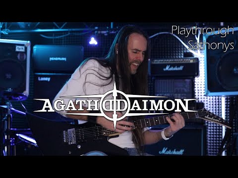 Agathodaimon - Ne Cheamă Pămîntul (Guitar Playthrough by Sathonys)