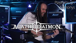 Agathodaimon - Ne Cheamă Pămîntul (Guitar Playthrough by Sathonys)