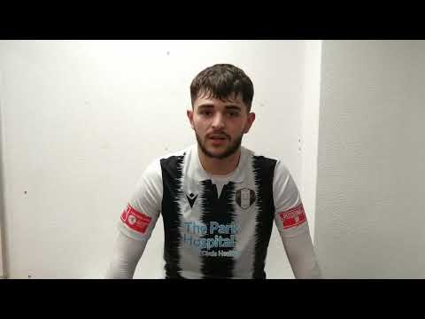 POST MATCH INTERVIEW: Grimsby Town (H) Lincolnshire County FA Senior Cup Semi-Final - Brad Munns