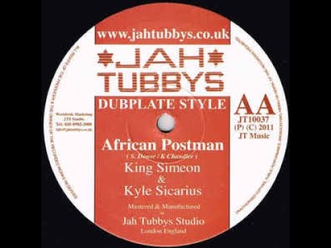 King Simeon & Kyle Sicarius - African Postman / Part II (Jah Tubbys 10")