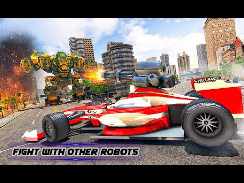 Formula Car Robot Transform - Flying Dragon Robot - Android GamePlay | walk through a Game