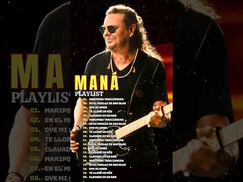 MANA VIEJITAS MIX 🎸GRANDES ÉXITOS DE MANÁ #Mana #rocklatino #popmusic #oldmusic