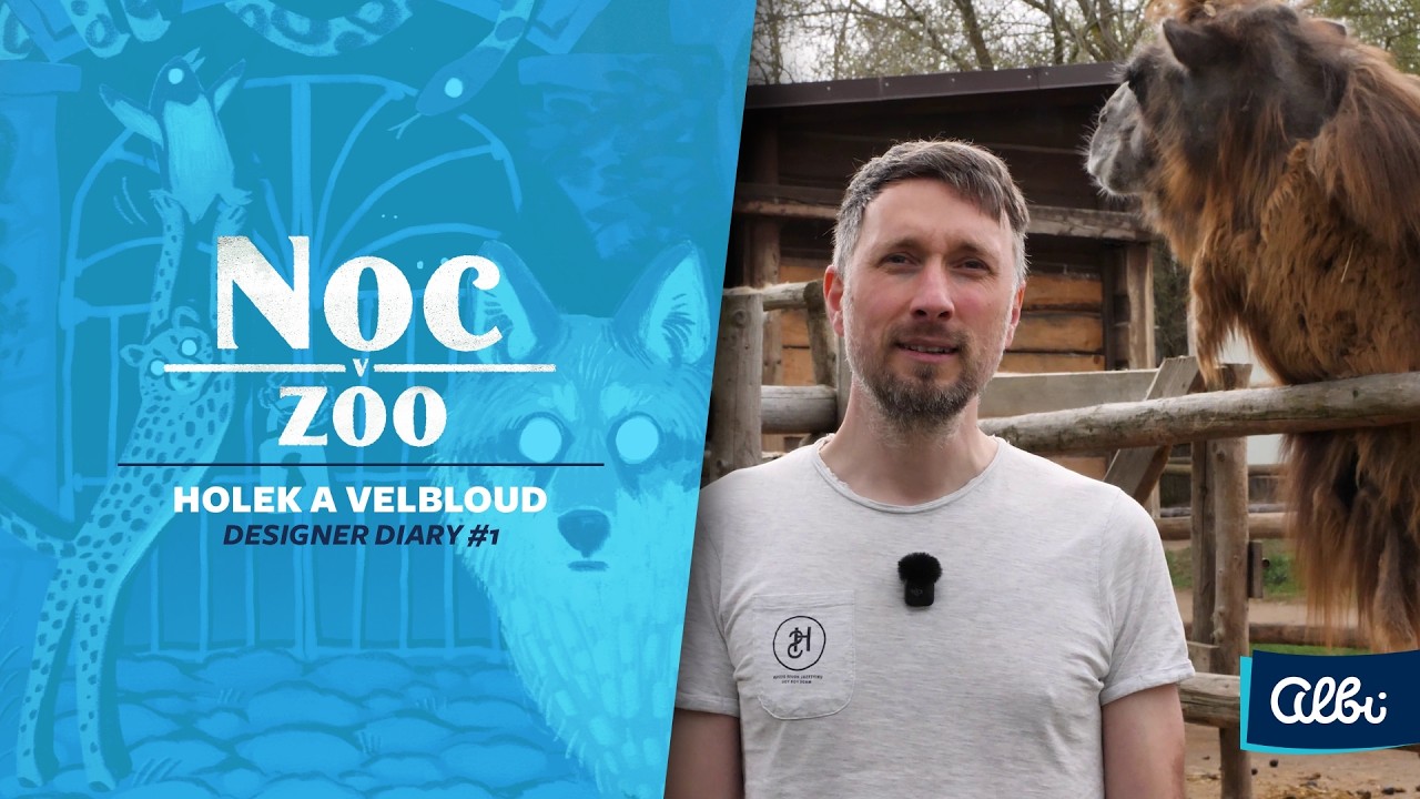 Noc v zoo - Designer Diary #1 - Holek a velbloud [CZ TITULKY]