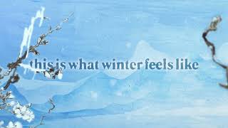 JVKE - this is what winter feels like (official lyric video)