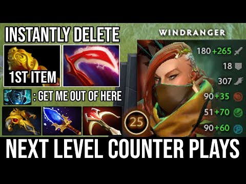 WTF Damage Build Only | First ITEM Monkey King Bar + Daedalus Ez Deleted PA Next Lvl Counter DotA 2