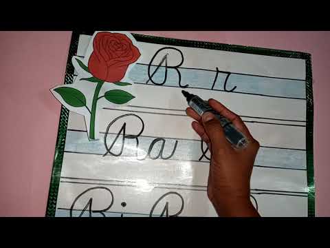 TRAZO DE LA LETRA  R