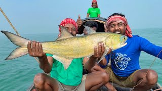 বিদ্যাধর নদীতে বরশি দিয়ে,জীবনে প্রথমবার এত বড় গুরজালি মাছ পেলাম!!!