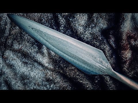 The Secret of Making a Pattern-Welded Viking Spear