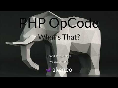 DPC2019: PHP Opcode? What's that? - Benoit Jacquemont