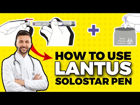 How to Use Lantus SoloStar Pen 💉 | Step-by-Step Insulin Injection Guide!