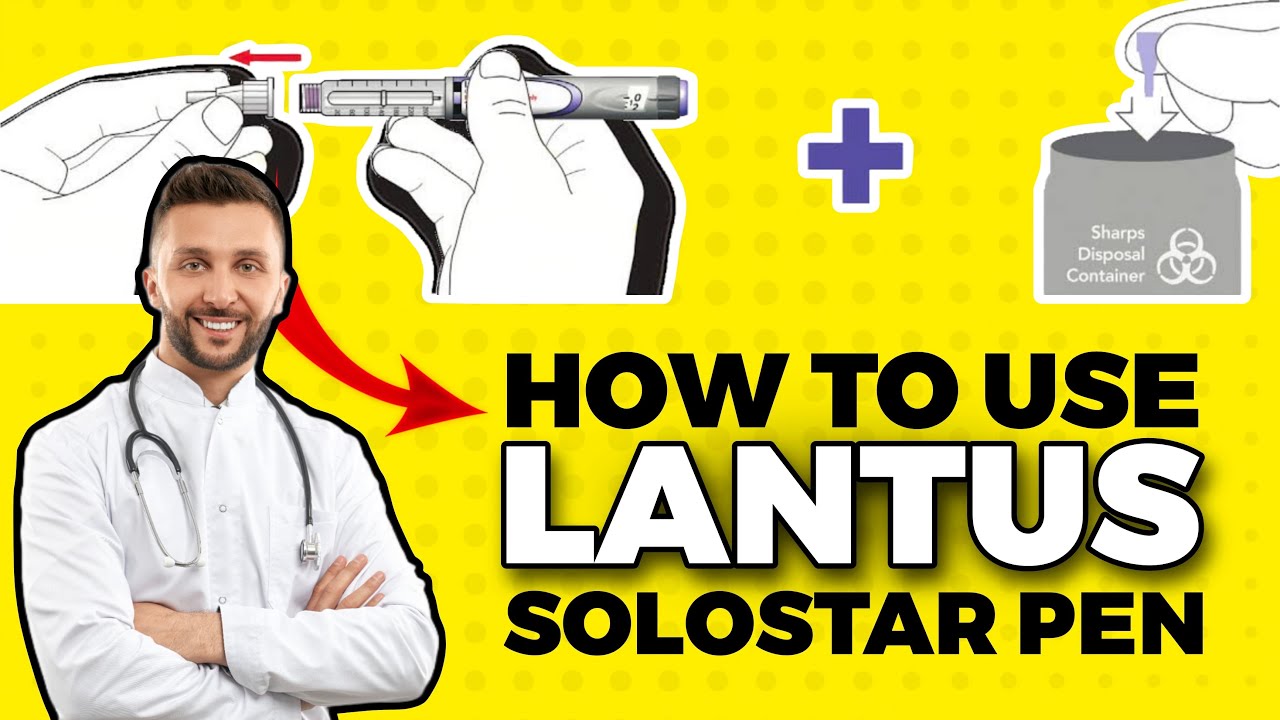 How to Use Lantus SoloStar Pen 💉 | Step-by-Step Insulin Injection Guide!