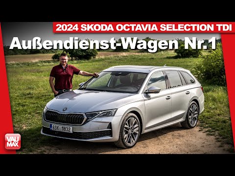 Der 55.650 € Außendienst-Wagen - Das gibt’s für´s Geld im 2024 Skoda Octavia SELECTION TDI