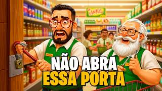 Apareceu Uma Porta Dentro do Supermercado - Store Wars Shop Simulator - Parte 6