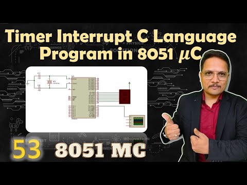 Timer Interrupt C Language Program in 8051 Microcontroller